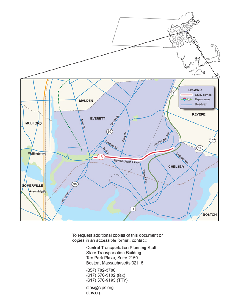 Map of the region for this report.